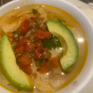 Sopa de pollo