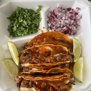 Quesabirria plate w/ Consome