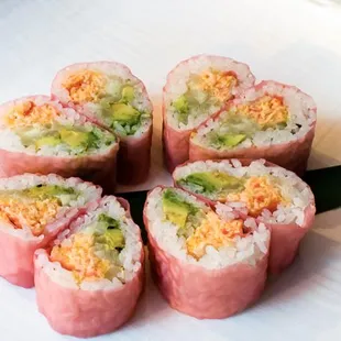 Pink Leopard Roll
