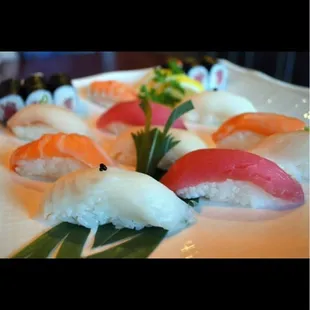 Sushi... Decent. A lot of care went into the prep but the quality was average.