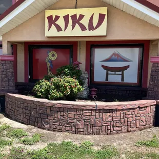 Front of the restaurant.