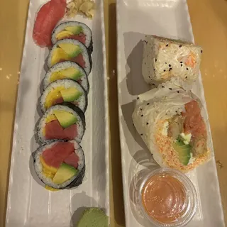 Tuna Avocado Mango Roll