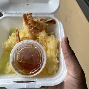 Shrimp tempura