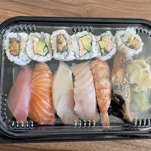 Sushi Lunch Special (packaged for delivery)