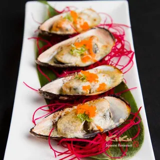 A4. Baked Green Mussels