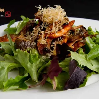 L5. Salmon Skin Salad
