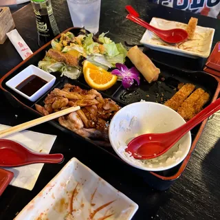 E6. Chicken Katsu Dinner