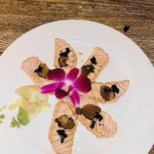 sushi and sashimi, food