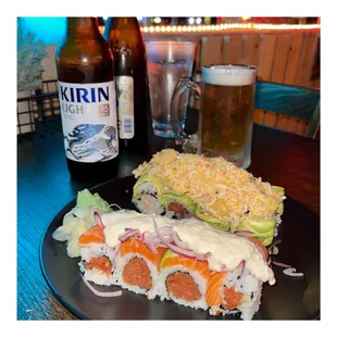 sashimi, sushi and sashimi, food, sushi