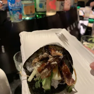 Salmon Skin Hand Roll