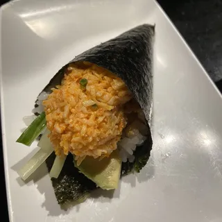 Heavenly Blue Crab Hand Roll