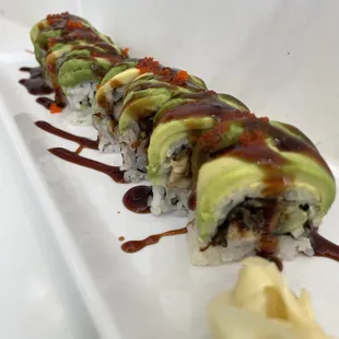 Green Dragon roll