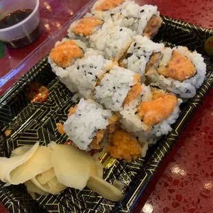 4. Spicy Tuna Roll 9. Spicy Salmon Roll