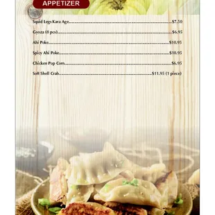 Kiku-Ya Menu Page 10