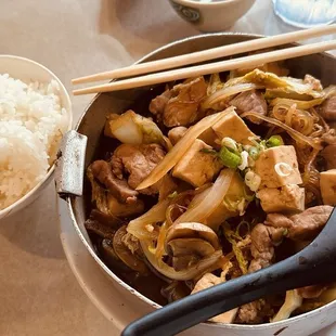 Pork Sukiyaki