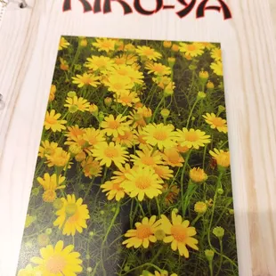 a field of yellow daisies