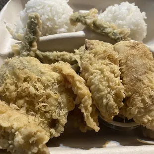 Fish Tempura Plate