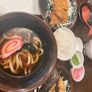Mini Tempura Udon