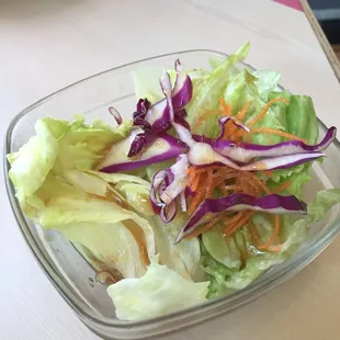 The house salad.