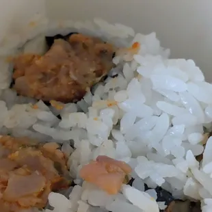 Spicy yellowtail roll