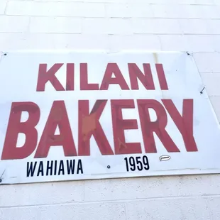 Outside sign