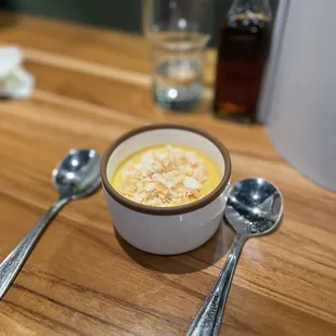 Mango custard