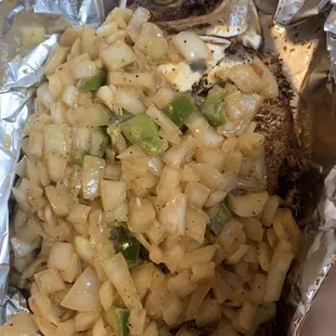 Poisson with extra onions