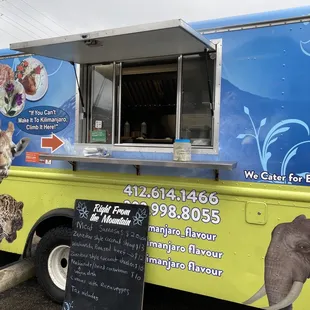 Parked outside Coffee Buddha