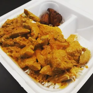 Zanzibar Sauteed Coconut Chicken &amp; Sweet Plantains