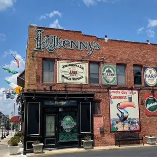 the front of the pub