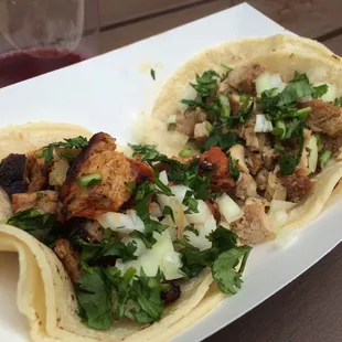 Simple but so you can taste the floors in the meat