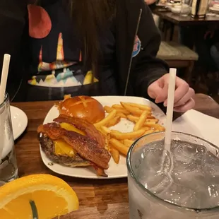 My son&apos;s Angus Burger.