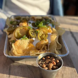 Fully Loaded Irish Nachos