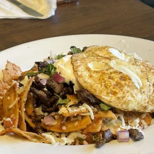 Chilaquiles for brunch