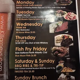 Their Daily SPECIALS