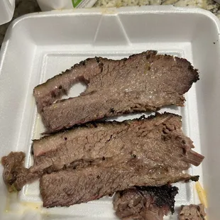 Fatty gelatinous brisket