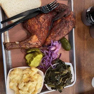 BBQ Chicken Plate With Two Sides