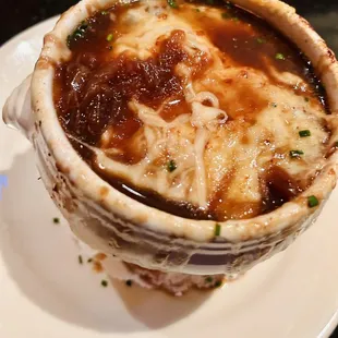 Devine Onion soup!