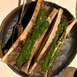 Bone marrow appetizer