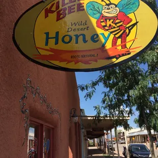 Come on by, free honey samples