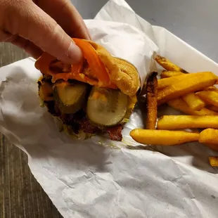 Classic Burger w/ Fries #2