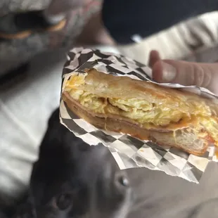 Ham, Cheese &amp; Egg Croissant