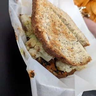 Roasted Cauliflower Sandwich