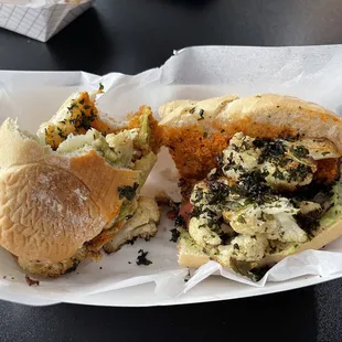 Cauliflower Poboy