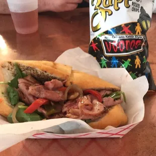 Ham and Pimento Cheese Sandwich