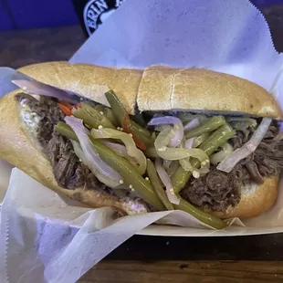 Black Beer Beef Debris