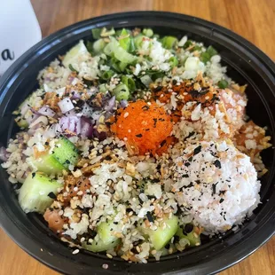Medium sized Poke Bowl