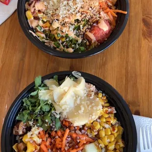 salads, food