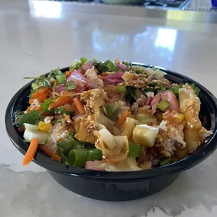 Build your own poke bowl.