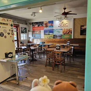 Attached dining area